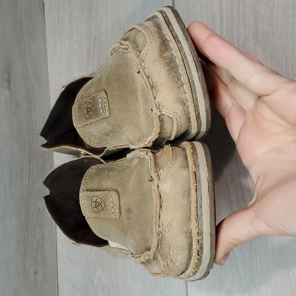 Ariat Womens Leather Bomber Cruiser Loafer Slip on shoes sz 8.5B - Picture 5 of 13